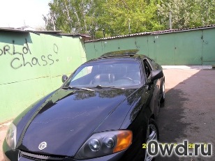 Битый автомобиль Hyundai Tiburon