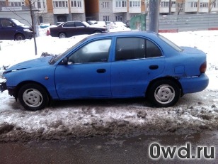 Битый автомобиль Hyundai Accent