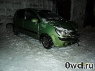 Битый автомобиль Hyundai Getz