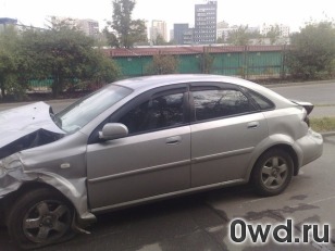 Битый автомобиль Daewoo Lacetti