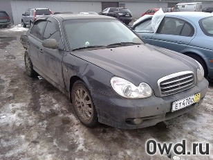 Битый автомобиль Hyundai Sonata