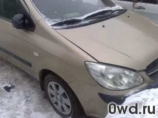 Битый автомобиль Hyundai Getz