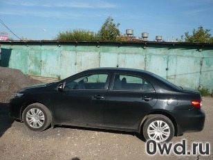 Битый автомобиль Toyota Corolla