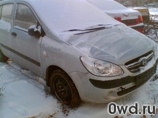 Битый автомобиль Hyundai Getz