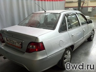 Битый автомобиль Daewoo Nexia