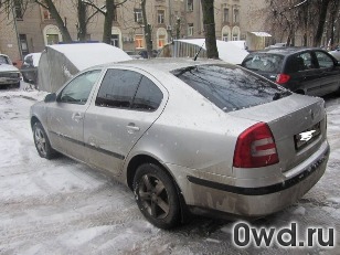 Битый автомобиль Skoda Octavia