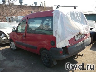 Битый автомобиль Renault Express