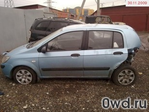 Битый автомобиль Hyundai Getz