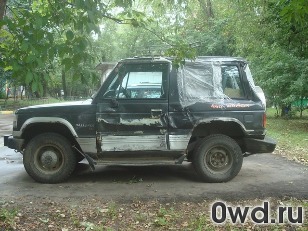 Битый автомобиль Hyundai Galloper