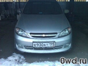 Битый автомобиль Chevrolet Lacetti