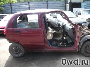 Битый автомобиль Daewoo Matiz