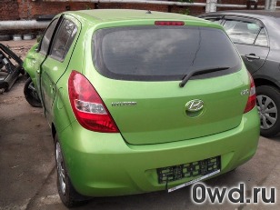 Битый автомобиль Hyundai i20