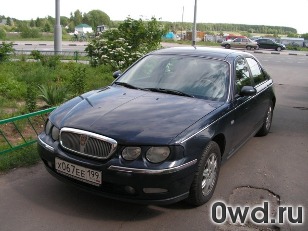 Битый автомобиль Rover 75