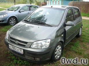 Битый автомобиль Hyundai Getz