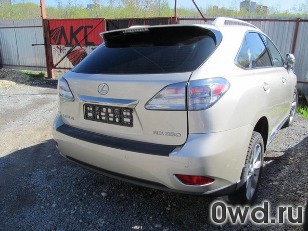 Битый автомобиль Lexus RX