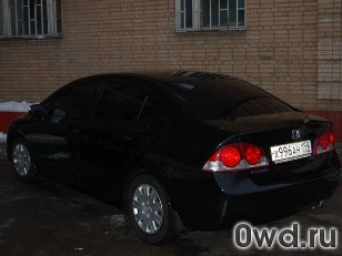 Битый автомобиль Honda Civic