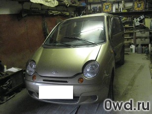 Битый автомобиль Daewoo Matiz