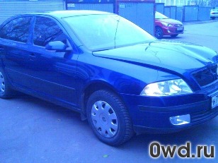 Битый автомобиль Skoda Octavia