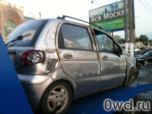 Битый автомобиль Daewoo Matiz