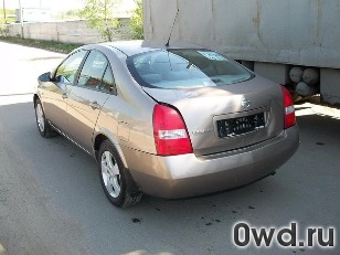 Битый автомобиль Nissan Primera