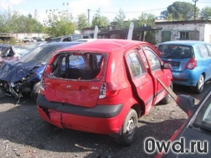 Битый автомобиль Hyundai Getz