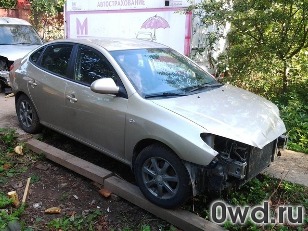 Битый автомобиль Hyundai Elantra