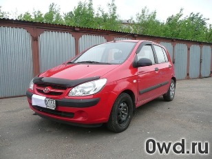 Битый автомобиль Hyundai Getz