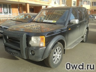 Битый автомобиль Land Rover Discovery