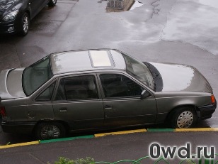 Битый автомобиль Opel Kadett