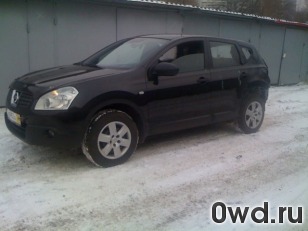 Битый автомобиль Nissan Qashqai