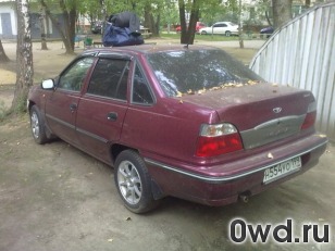 Битый автомобиль Daewoo Nexia