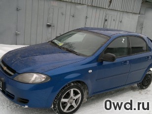 Битый автомобиль Chevrolet Lacetti