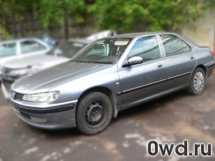 Битый автомобиль Peugeot 406