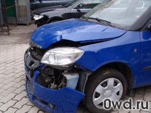 Битый автомобиль Skoda Fabia