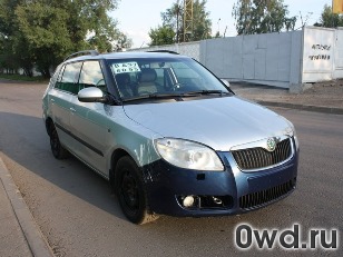 Битый автомобиль Skoda Fabia