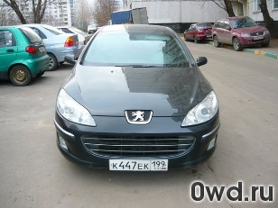 Битый автомобиль Peugeot 407