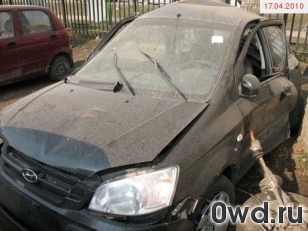 Битый автомобиль Hyundai Getz