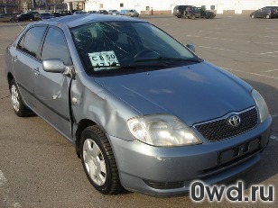 Битый автомобиль Toyota Corolla