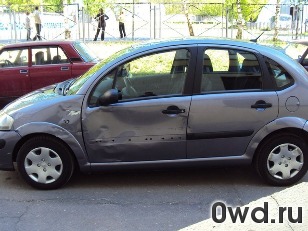 Битый автомобиль Citroen C3