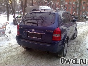 Битый автомобиль Hyundai Tucson