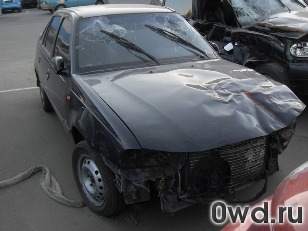 Битый автомобиль Daewoo Nexia