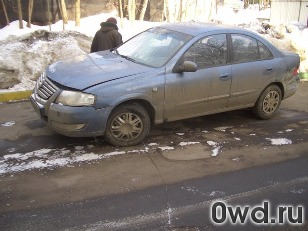 Битый автомобиль Nissan Almera Classic