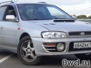 Битый автомобиль Subaru Impreza