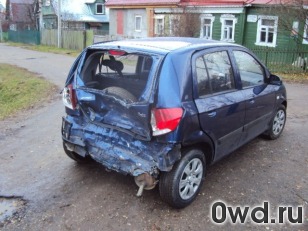 Битый автомобиль Hyundai Getz