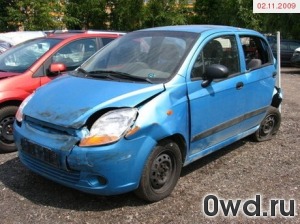 Битый автомобиль Chevrolet Spark