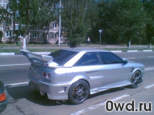 Битый автомобиль Audi Coupe