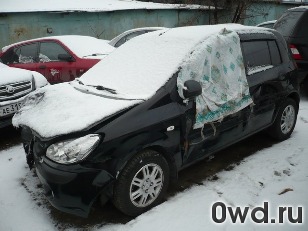 Битый автомобиль Hyundai Getz