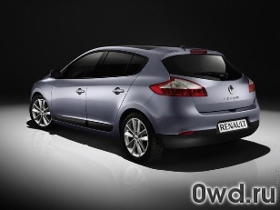 Битый автомобиль Renault Megane