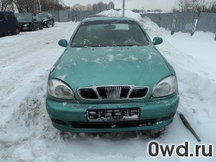 Битый автомобиль Daewoo Lanos