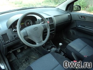 Битый автомобиль Hyundai Getz